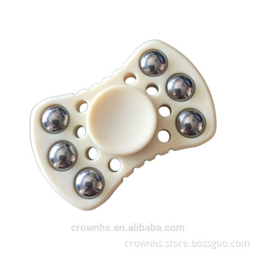 Hottest wholesale reduce anxiety fidget spinner toy antistress cube with Stainless steel beads